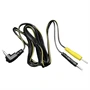 DG-LAB - elektródakábel 2,5 mm-es jackről 2 mm-es tüskékre (fekete)