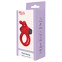 Dreamtoys Love Signal - vibráló péniszgyűrű (piros)