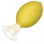 Lemon Squeeze - citrom formájú csiklószívó vibrátor (sárga)