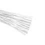 White & Pink Leather Flogger