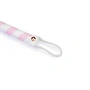 White & Pink Leather Flogger