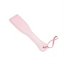 White & Pink Leather Paddle