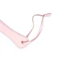 White & Pink Leather Paddle