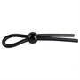 Pulselock Forge - állítható lasszós szilikon péniszgyűrű (fekete)