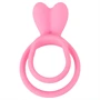 Pulselock Cocktura - nyuszis pénisz- és heregyűrű (pink)