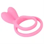 Pulselock Cocktura - nyuszis pénisz- és heregyűrű (pink)