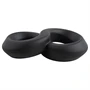 Pulselock Taur - dupla pénisz- és heregyűrű (fekete) - 20mm