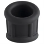 Pulselock Cocktura - fekete bordázott szilikon péniszgyűrű (30 mm)